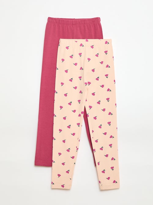 Lot de 2 Leggings longs - Kiabi