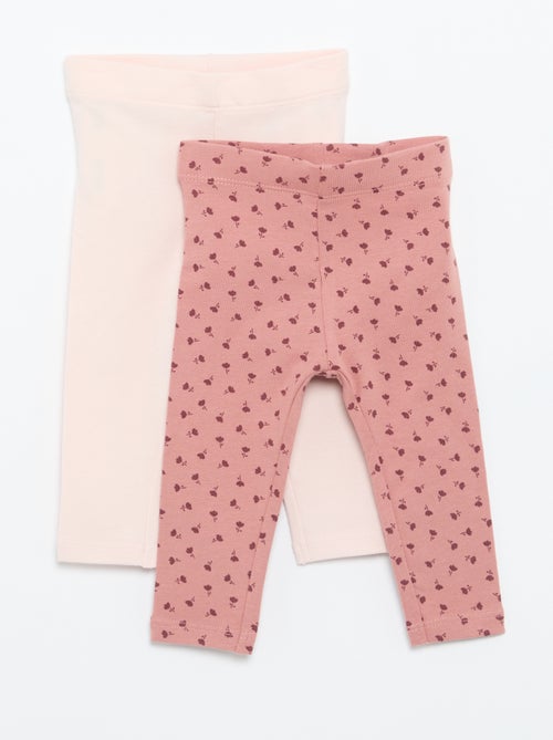Lot de 2 leggings longs - Kiabi