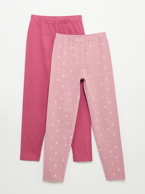 Lot de 2 leggings longs - Kiabi