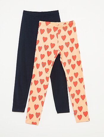 Lot de 2 leggings