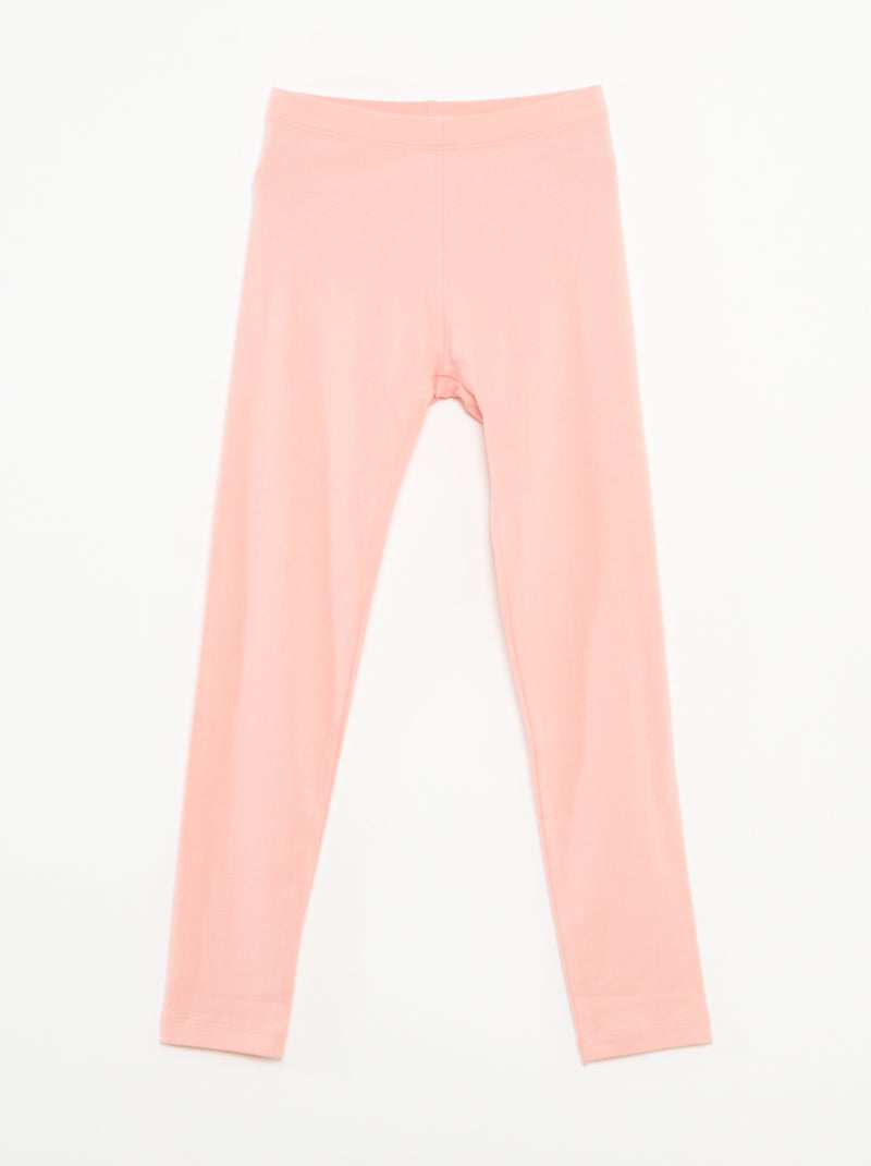 Lot de 2 leggings Rose - Kiabi