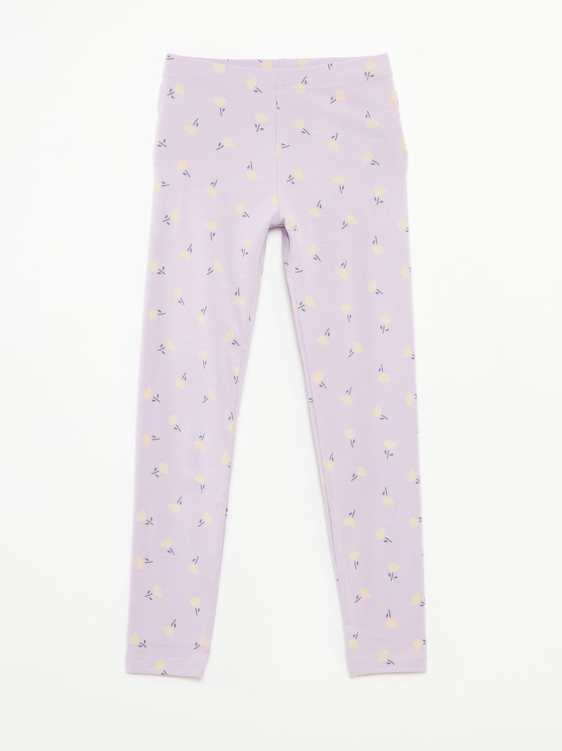 Lot de 2 leggings Rose - Kiabi