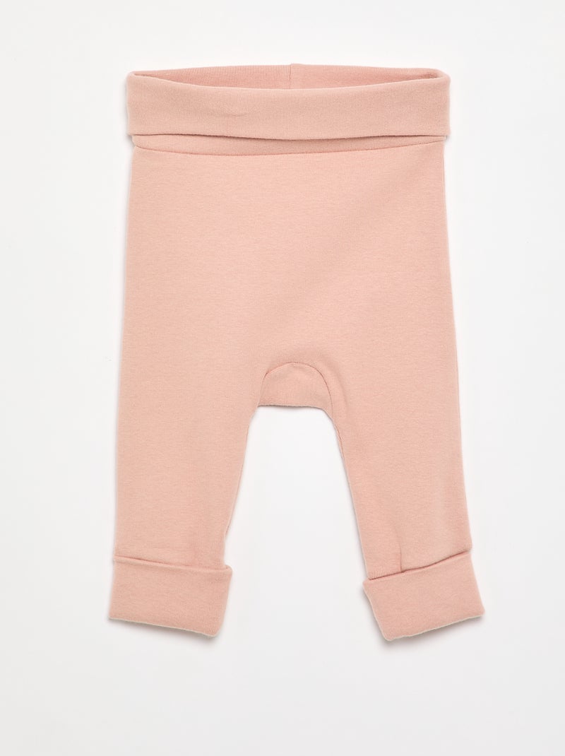Lot de 2 leggings Rose - Kiabi