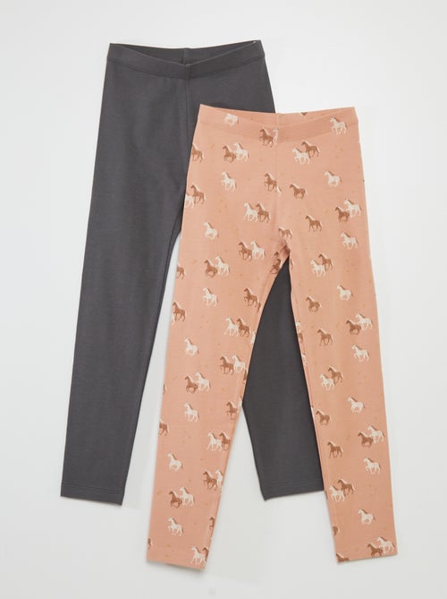 Lot de 2 leggings - Kiabi