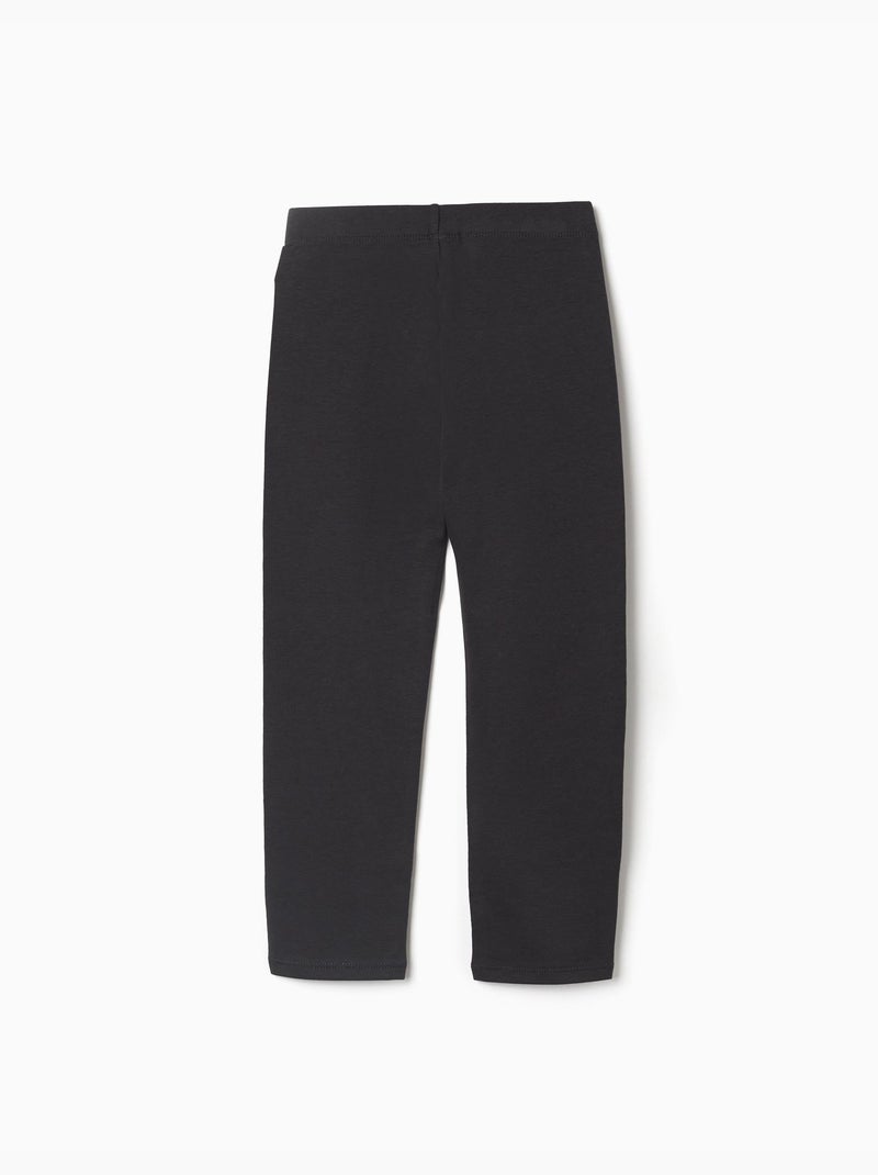 Lot de 2 leggings unis et imprimés Rose - Kiabi