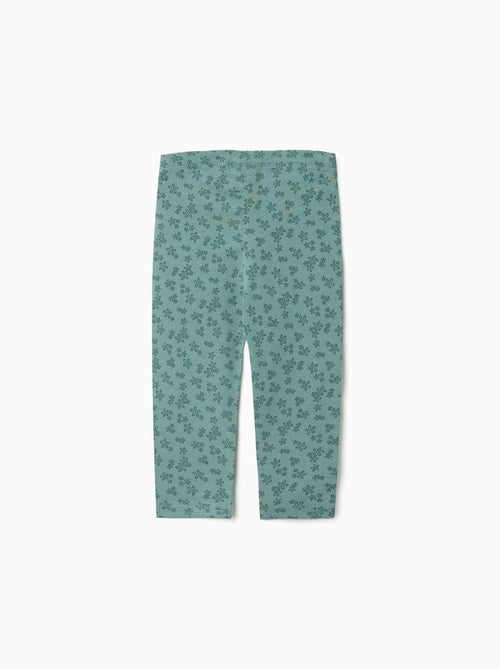 Lot de 2 leggings unis et imprimés - Kiabi Lot de 2 leggings unis et imprimés - Kiabi