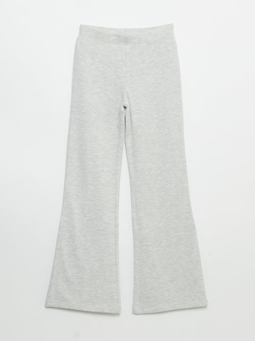 Lot de 2 leggings unis forme flare - Kiabi