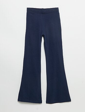 Lot de 2 leggings unis forme flare