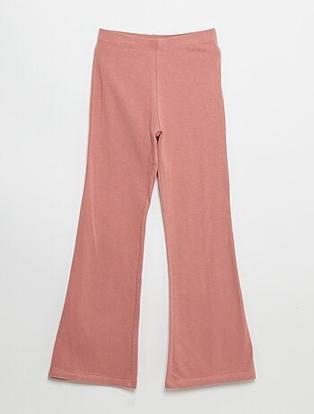 Lot de 2 leggings unis forme flare