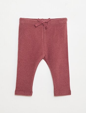 Lot de 2 leggins en doudou