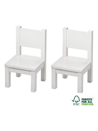 Lot de 2 Ma première chaise Enfant Montessori