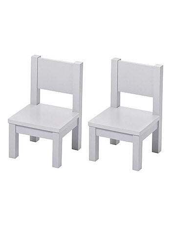 Lot de 2 Ma première chaise Enfant Montessori Vert sauge