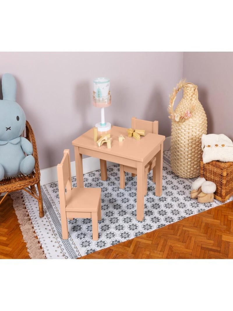 Lot de 2 Ma première chaise Enfant Montessori Peach Fuzz Peche - Kiabi