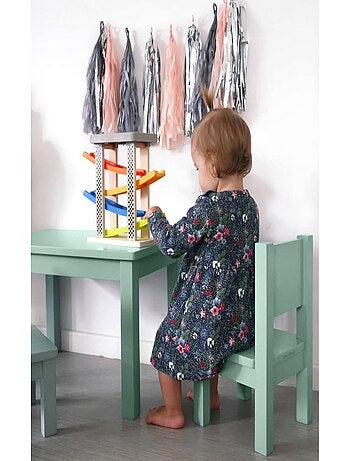 Lot de 2 Ma première chaise Enfant Montessori Vert sauge