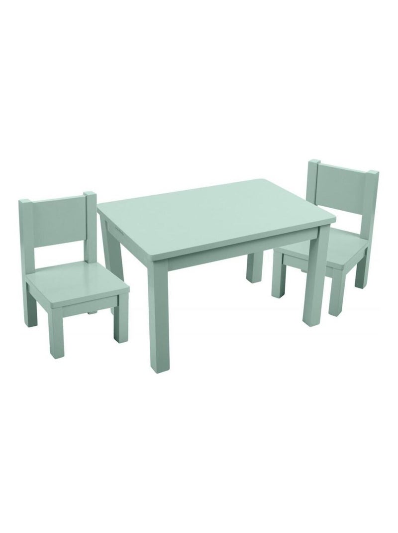Lot de 2 Ma première chaise Enfant Montessori Vert sauge Vert - Kiabi