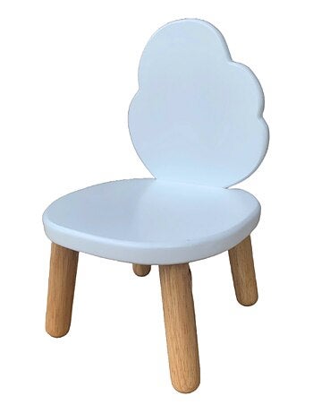 Lot de 2 Ma première chaise Enfant Nuage Blanc
