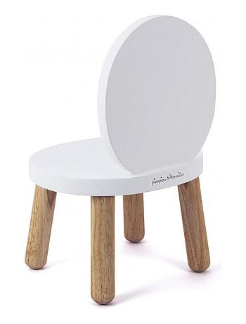 Lot de 2 Ma première chaise Enfant Ovaline Blanc