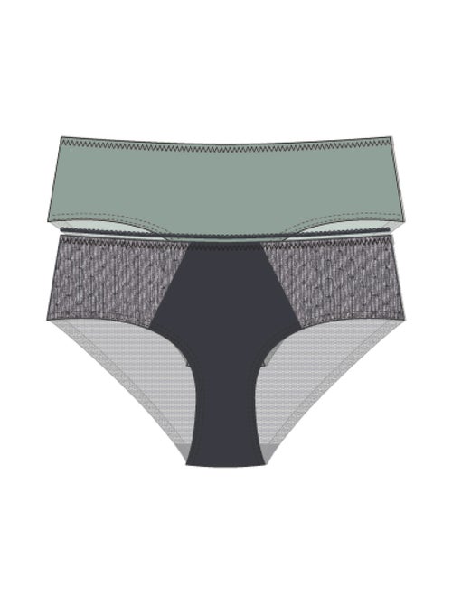 Lot de 2 madison hipster classique Dorina - Kiabi
