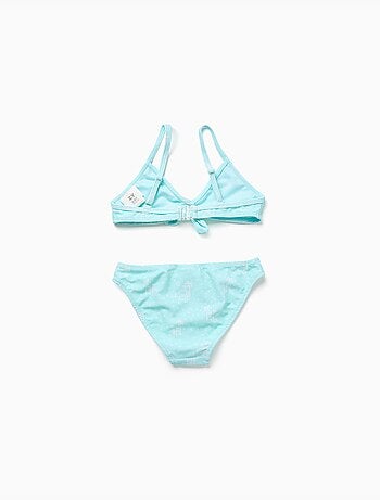 Lot de 2 maillots de bain 2 pièces avec nœud décoratif