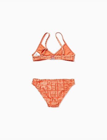 Lot de 2 maillots de bain 2 pièces avec nœud décoratif