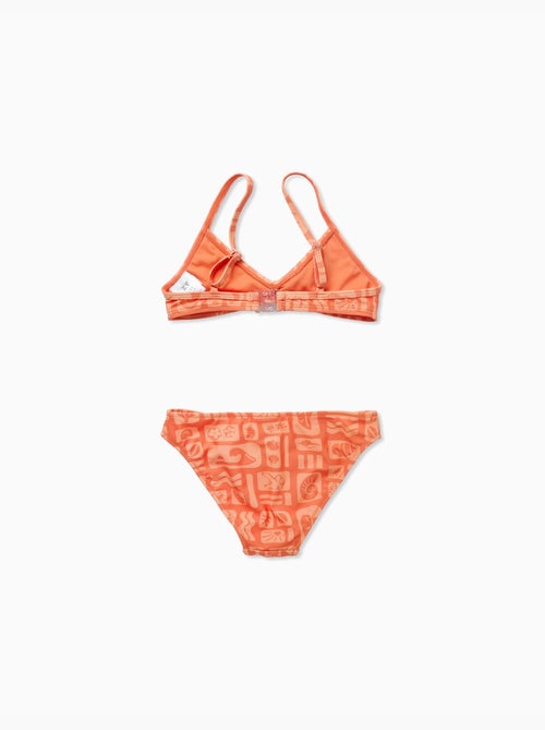 Lot de 2 maillots de bain 2 pièces avec nœud décoratif - Kiabi Lot de 2 maillots de bain 2 pièces avec nœud décoratif - Kiabi