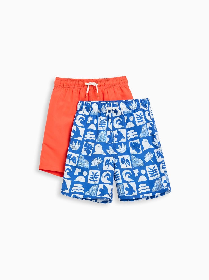 Lot de 2 maillots de bain MO Fashion Bleu - Kiabi