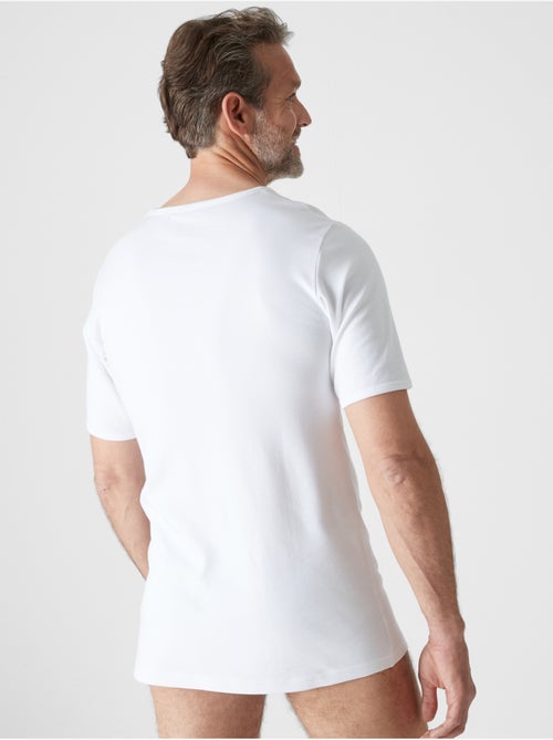 Lot de 2 maillots de corps chauds col V - DAXON - Kiabi