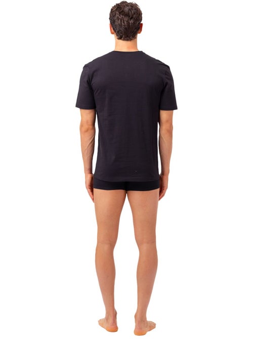 Lot de 2 maillots de corps col rond homme en coton  fila - Kiabi