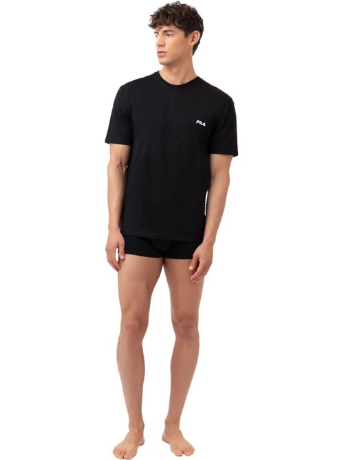 Lot de 2 Maillots de corps col rond homme en coton FU5053 Fila - Kiabi