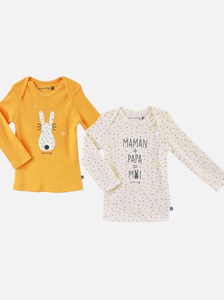 LOT DE 2 MAILLOTS DE CORPS DAGO