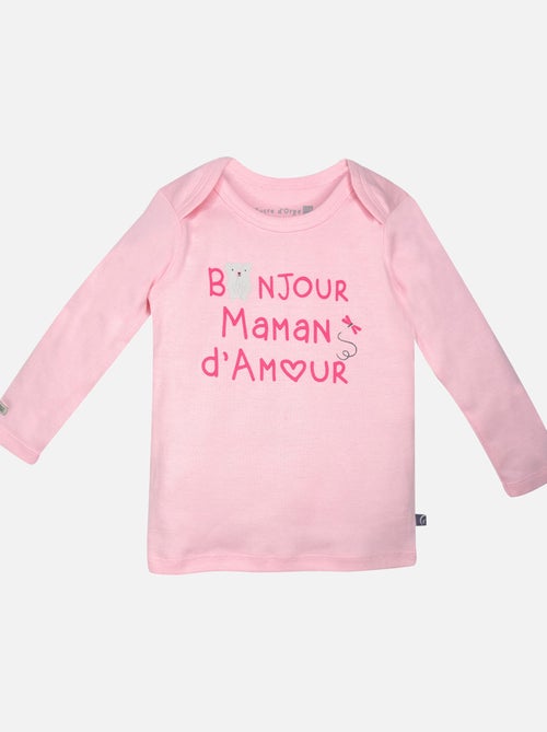 LOT DE 2 MAILLOTS DE CORPS FANTINE - Kiabi