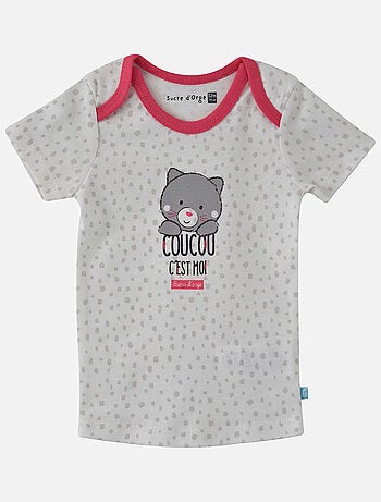 LOT DE 2 MAILLOTS DE CORPS FILLE ELONIE