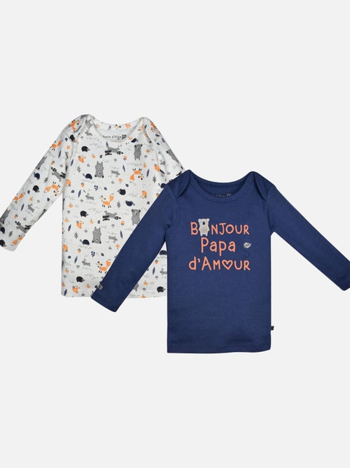 LOT DE 2 MAILLOTS DE CORPS FIRMIN - Kiabi