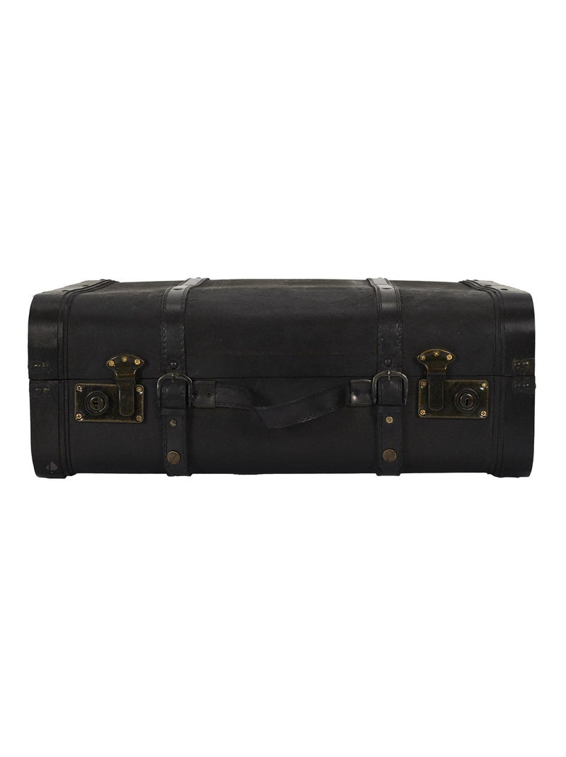 Lot de 2 malles collection CHARBON D'ANTAN Noir Noir - Kiabi