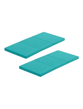 Lot de 2 matelas pour lit de voyage pliable LULÚ – Mousse HR D23, 120 x 60 cm, épaisseur 5 cm