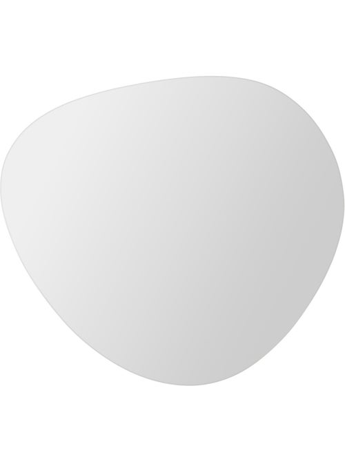 Lot de 2 miroirs adhésifs formes galets 20/30cm MIROIR - Kiabi
