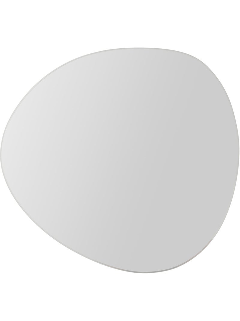 Lot de 2 miroirs adhésifs formes galets 20/30cm MIROIR Blanc - Kiabi