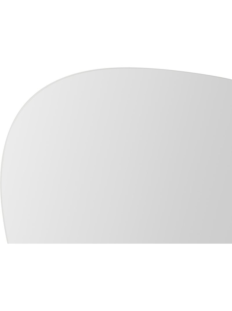 Lot de 2 miroirs adhésifs formes galets 20/30cm MIROIR Blanc - Kiabi