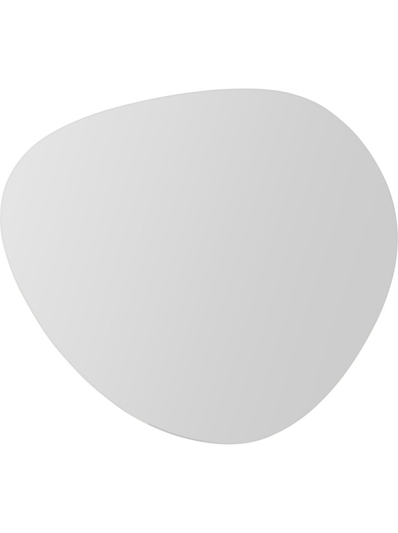 Lot de 2 miroirs adhésifs formes galets 30/40cm MIROIR Argent - Kiabi