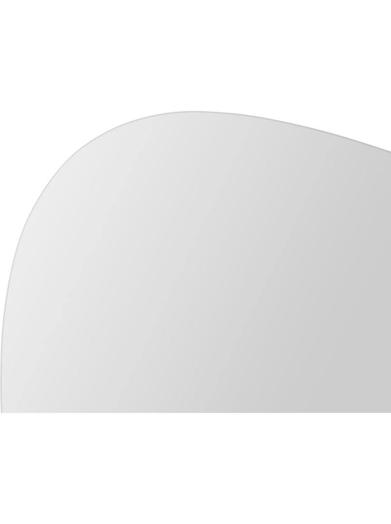 Lot de 2 miroirs adhésifs formes galets 30/40cm MIROIR Argent - Kiabi