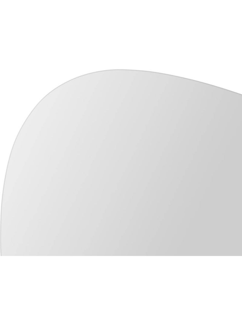 Lot de 2 miroirs adhésifs formes galets 30/40cm miroir Argent - Kiabi