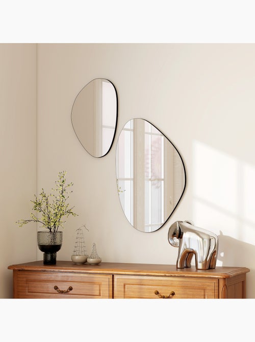 Lot de 2 miroirs muraux - Kiabi