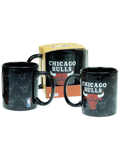 Lot de 2 mugs en céramique Chicago Bulls – 350 ml – NBA - Kiabi