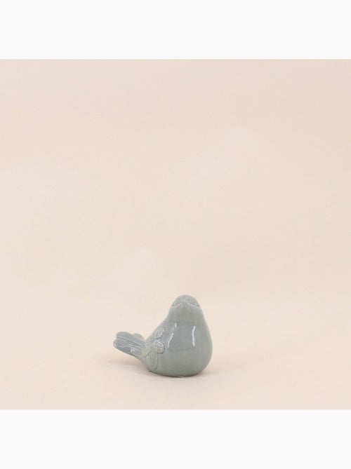 Lot de 2 oiseaux déco vert 11cm - Kiabi