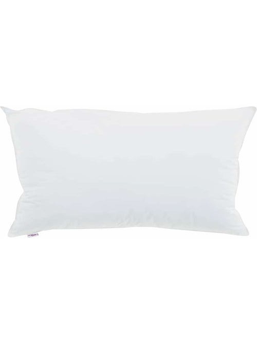 Lot de 2 oreillers coton fibre de bambou 40x80 blanc - vidaxl - Kiabi Lot de 2 oreillers coton fibre de bambou 40x80 blanc - vidaxl - Kiabi