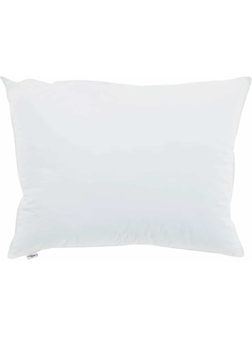 Lot de 2 oreillers coton fibre de bambou 60x80 blanc - vidaxl - Kiabi Lot de 2 oreillers coton fibre de bambou 60x80 blanc - vidaxl - Kiabi
