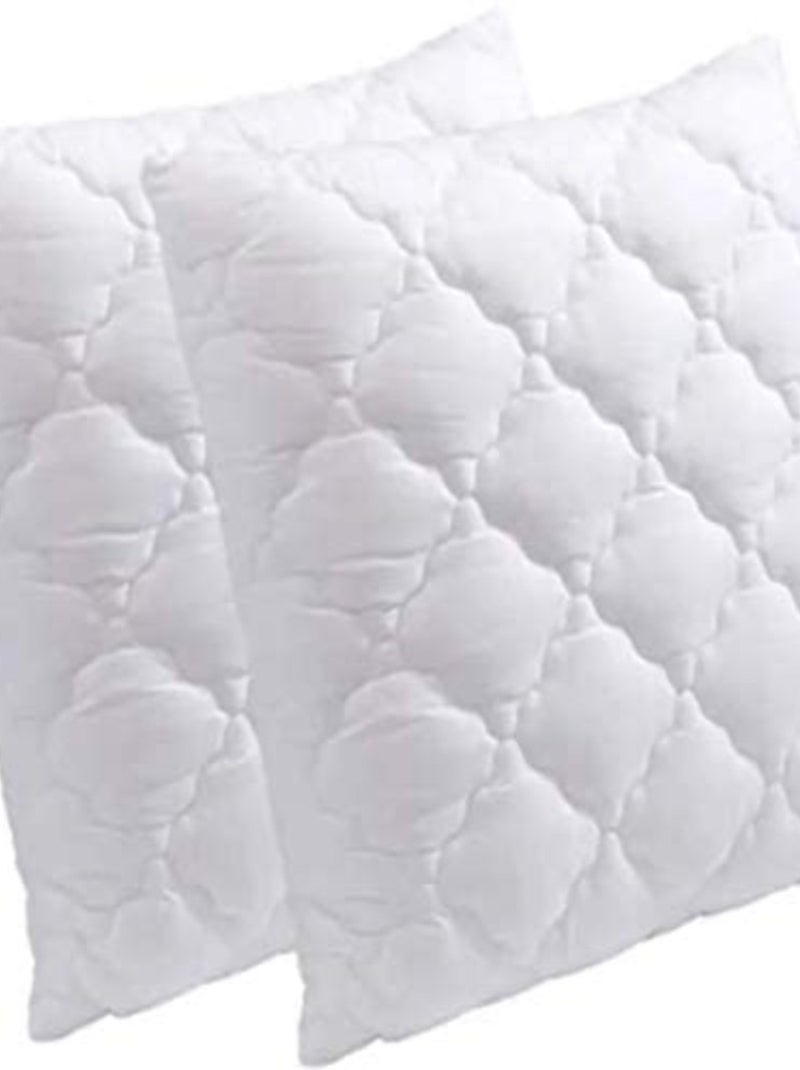 Lot de 2 Oreillers, Coussins à Mémoire de Forme, Spécial Cervicale, Jean Louis Scherrer 60x60 cm Blanc - Kiabi