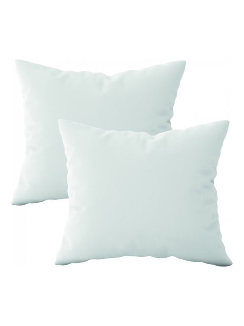 Lot de 2 oreillers, coussins de garnissage carrés - Vivezen - Kiabi