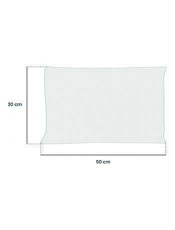 Lot de 2 oreillers, coussins de garnissage rectangulaires - Vivezen