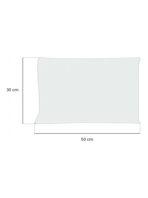 Lot de 2 oreillers, coussins de garnissage rectangulaires - Vivezen - Kiabi